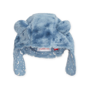 Magnetic Me Minky Bear Hat ~ Winter Sky