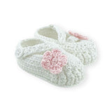 Jefferies Socks Delicate Flower Crochet Bootie