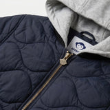 Appaman Boys BX Bomber Jacket ~ Black/Heather Grey