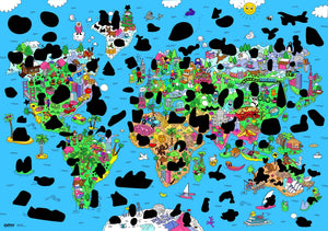 Omy Scratch off Atlas