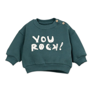 Play Up Baby You Rock! Sweatshirt & Sweatpants Set ~ Forest