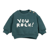 Play Up Baby You Rock! Sweatshirt & Sweatpants Set ~ Forest