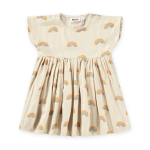 Molo Baby Channi Dress ~ Small Rainbows