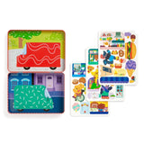 Mudpuppy Food Truck Festival Magnetic Play Set