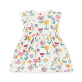 Stella McCartney Baby Girl Printed Sleeveless Dress w/ Frill ~ White Multi