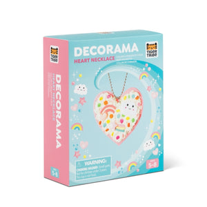 Tiger Tribe Decorama ~ Heart Necklace