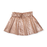 MIA New York Moto Skirt 7-12 ~ Gold