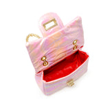 Tiny Treats Shiny Dotted Heart Classic Handbag