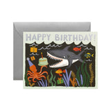 Rifle Paper Co. Shark Birthday Card