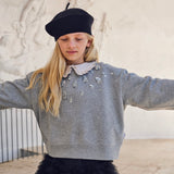 Molo Miki Sweatshirt ~ Grey Melange