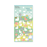 Bcmini Alpaca & Sheep Puffy Stickers