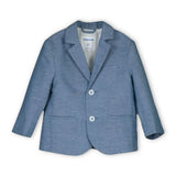 Mayoral Baby Boy Linen Blazer & Dress Pants Set ~ Blue