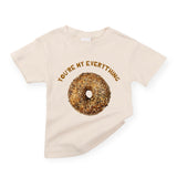 Spunky Stork You're My Everything Bagel Baby Tee