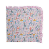 Magnetic Me Modal Ruffle Blanket ~ Shroom & Bloom
