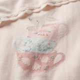 Elegant Baby Knit Blanket ~ Tea Party Picnic