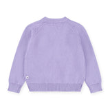 Molo Baby Gilli Knit Cardigan ~ Faded Purple