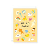 Wrap Hello Baby Baby Card