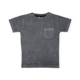 Mish Enzyme Pocket Tee ~ Coal