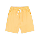 Petit Bateau Boys Striped s/s T-shirt & Shorts Set ~ White Multi/Yellow