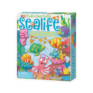 Toysmith Glow in the Dark Sealife Mould & Paint Art Kit