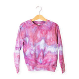 The Wildest Company Ice-Dyed Fleece Crewneck ~ Dusty Hues