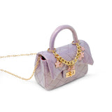 Tiny Treats Classic Sparkle Chain Top Handbag