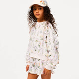 Molo Mabel Sweatshirt & Acacia Shorts Set ~ Primavera