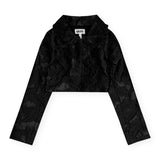 Molo Girls Helenka Cropped Jacket ~ Black