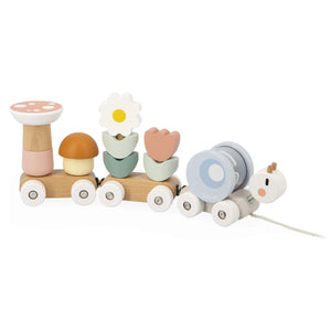 Janod Sweet Cocoon Snail Train