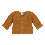 Petit Bateau Knit Cardigan ~ Brown