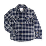 Appaman Boys Flannel Shirt ~ Navy Plaid