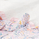 Magnetic Me Modal Ruffle Footie ~ Shroom & Bloom