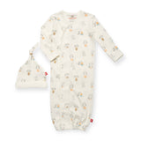 Magnetic Me Cotton Magnetic Gown & Hat Set ~ Puppy Play