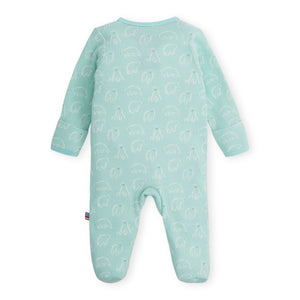 Magnetic Me Waffle Footie ~ Blue Polaris