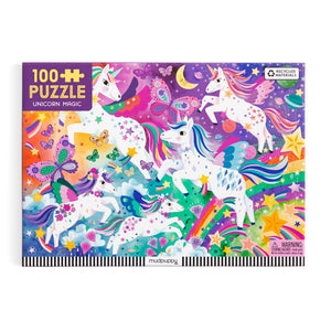 Mudpuppy Unicorn Magic 100 Piece Puzzle