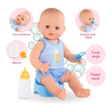 Corolle Paul Drink-and-Wet Bath Baby Set