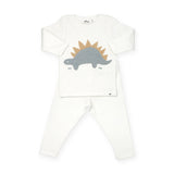 Oh Baby! Stegosaurus 2pc Set ~ Cream/Mist