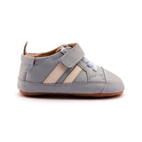 Old Soles Low Roller Baby Sneaker ~ Dusty Blue