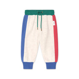 Huxbaby Furry Huxbear Color Block Sweatshirt & Sweatpants Set ~ Oat Marle Multi