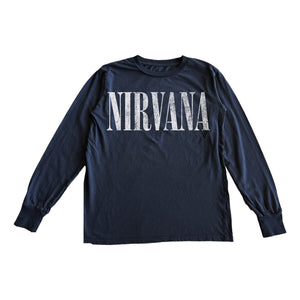 Rowdy Sprout Baby Nirvana Nevermind l/s Tee ~ Washed Black