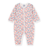 Petit Bateau l/s Floral Print Romper ~ Multi Floral