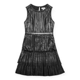 MIA New York Double Ruffle Dress ~ Black