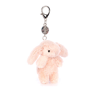 Jellycat Bashful Bunny Blush Bag Charm