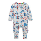 Magnetic Me Modal Romper ~ I Wheel Survive