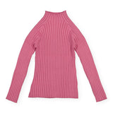 Mayoral Girls Ribbed Mock Neck Top ~ Camellia