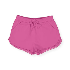 Mayoral Girls Chenille Shorts ~ Orchid
