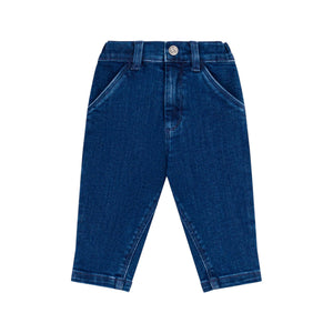 Petit Bateau Baby Denim Pants ~ Navy