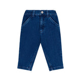Petit Bateau Baby Denim Pants ~ Navy