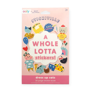 Ooly Stickiville A While Lotta Stickers X Suzy: Dress up Cats