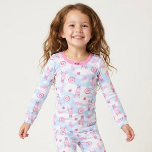 Esme Girls l/s Pj Set ~ Sweet Heaven